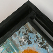 Load image into Gallery viewer, Monica Backtrom Frozen Landscape Plaque for Kosta Boda. Setting Sun (in wooden frame)
