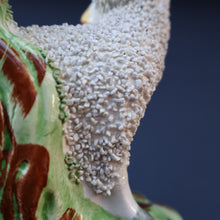 Load image into Gallery viewer, ANTIQUE Victorian 1880s Staffordshire Spill Vase. In the form of a Sheep or Ram
