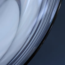 Load image into Gallery viewer, British STUDIO GLASS BOWL by Anthony Stern (1944 - 2022). &quot;White Spiral&quot; Range. Signed and dated 1980
