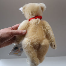 Load image into Gallery viewer, Sweet 2002 Small White Vintage STEIFF BEAR. Limited Edition Centenary Bear with Ceramic Medallion (671043)
