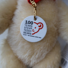 Load image into Gallery viewer, Sweet 2002 Small White Vintage STEIFF BEAR. Limited Edition Centenary Bear with Ceramic Medallion (671043)
