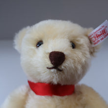 Load image into Gallery viewer, Sweet 2002 Small White Vintage STEIFF BEAR. Limited Edition Centenary Bear with Ceramic Medallion (671043)

