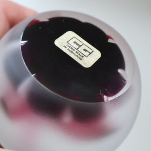 Fabulous LIMITED EDITION Scottish Caithness Glass Paperweight: Space Flower by Colin Terris; 1976 BOXED