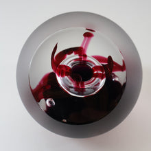 Load image into Gallery viewer, Fabulous LIMITED EDITION Scottish Caithness Glass Paperweight: Space Flower by Colin Terris; 1976 BOXED
