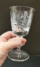 Load image into Gallery viewer, Vintage 1950s Edinburgh Crystal Star of Edinburgh White Wine Glassess
