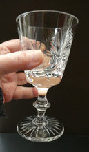 Load image into Gallery viewer, Vintage 1950s Edinburgh Crystal Star of Edinburgh White Wine Glassess
