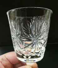 Load image into Gallery viewer, Vintage 1950s Edinburgh Crystal Star of Edinburgh White Wine Glassess
