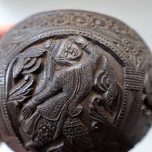 Load image into Gallery viewer, Antique 19th Century South East Asian / Burmese Hand Carved Coconut Cup
