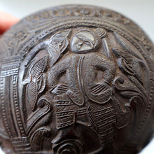 Load image into Gallery viewer, Antique 19th Century South East Asian / Burmese Hand Carved Coconut Cup
