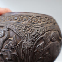 Load image into Gallery viewer, Antique 19th Century South East Asian / Burmese Hand Carved Coconut Cup
