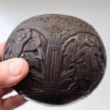 Load image into Gallery viewer, Antique 19th Century South East Asian / Burmese Hand Carved Coconut Cup

