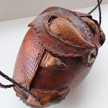 Load image into Gallery viewer, Vintage 1940s Armadillo Handbag. Purchased in Los Angeles in the 1990s
