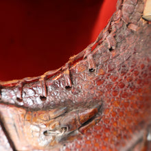 Load image into Gallery viewer, Vintage 1940s Armadillo Handbag. Purchased in Los Angeles in the 1990s

