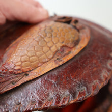 Load image into Gallery viewer, Vintage 1940s Armadillo Handbag. Purchased in Los Angeles in the 1990s
