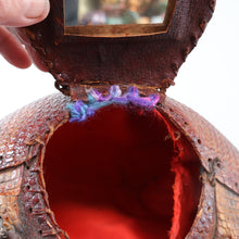 Load image into Gallery viewer, Vintage 1940s Armadillo Handbag. Purchased in Los Angeles in the 1990s
