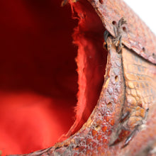 Load image into Gallery viewer, Vintage 1940s Armadillo Handbag. Purchased in Los Angeles in the 1990s
