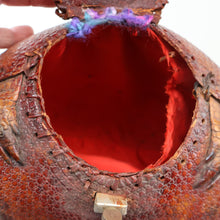 Load image into Gallery viewer, Vintage 1940s Armadillo Handbag. Purchased in Los Angeles in the 1990s
