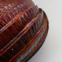 Load image into Gallery viewer, Vintage 1940s Armadillo Handbag. Purchased in Los Angeles in the 1990s
