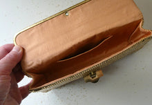 Load image into Gallery viewer, Glittery Vintage GOLD Glomesh Disco Evening Clutch Bag or Purse
