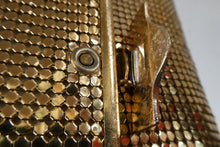 Load image into Gallery viewer, Glittery Vintage GOLD Glomesh Disco Evening Clutch Bag or Purse
