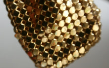 Load image into Gallery viewer, Glittery Vintage GOLD Glomesh Disco Evening Clutch Bag or Purse
