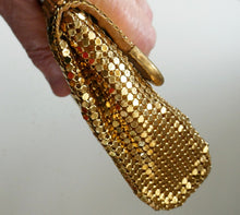 Load image into Gallery viewer, Glittery Vintage GOLD Glomesh Disco Evening Clutch Bag or Purse
