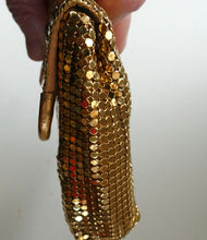 Load image into Gallery viewer, Glittery Vintage GOLD Glomesh Disco Evening Clutch Bag or Purse
