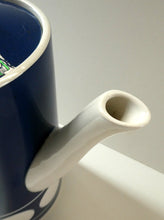 Load image into Gallery viewer, Vintage 1960s Coffee Set CORNISHWARE TG Green Jersey Blue Design by Judith Onions
