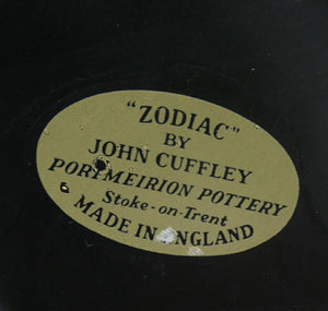 JOB LOT: Early 1970s PORTMEIRION Large ZODIAC Mugs designed by John Cuffley. 12 in Total