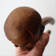Load image into Gallery viewer, Antique Wooden NUTCRACKER in the Form the German Chancellor Bismarck (1815 - 1898)
