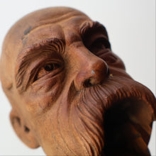 Load image into Gallery viewer, Antique Wooden NUTCRACKER in the Form the German Chancellor Bismarck (1815 - 1898)
