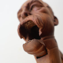 Load image into Gallery viewer, Antique Wooden NUTCRACKER in the Form the German Chancellor Bismarck (1815 - 1898)
