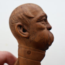 Load image into Gallery viewer, Antique Wooden NUTCRACKER in the Form the German Chancellor Bismarck (1815 - 1898)
