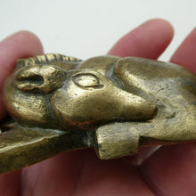 Load image into Gallery viewer, 1920s Miniature Sculpture/ Paperweight  of the Deer by Iris Cooke

