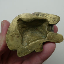 Load image into Gallery viewer, 1920s Miniature Sculpture/ Paperweight  of the Deer by Iris Cooke
