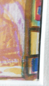 Scottish Art: Collector's Item ROBIN PHILIPSON Vintage SIGNED Lithograph Christmas Card. Early 1970s