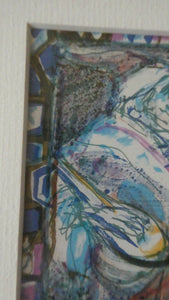 Scottish Art: Collector's Item ROBIN PHILIPSON Vintage SIGNED Lithograph Christmas Card. Early 1970s