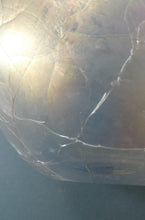 Load image into Gallery viewer, 1983 John Ditchfield Iridescent Glasform Crackle Glass Vase

