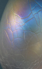 Load image into Gallery viewer, 1983 John Ditchfield Iridescent Glasform Crackle Glass Vase
