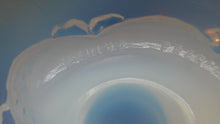 Load image into Gallery viewer, LARGE 1930s Art Deco ETLING Glass Decorative Bowl or Vase. Hexagonal Shape with Cute  
