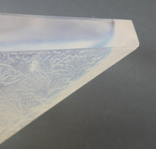 Load image into Gallery viewer, LARGE 1930s Art Deco ETLING Glass Decorative Bowl or Vase. Hexagonal Shape with Cute  
