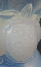 Load image into Gallery viewer, LARGE 1930s Art Deco ETLING Glass Decorative Bowl or Vase. Hexagonal Shape with Cute  
