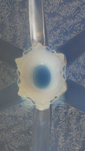 Load image into Gallery viewer, LARGE 1930s Art Deco ETLING Glass Decorative Bowl or Vase. Hexagonal Shape with Cute  
