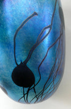 Load image into Gallery viewer, Early Ditchfield Lustre Lily-Pad Peacock Lustre Vase. Signed. Unique Collection
