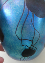 Load image into Gallery viewer, Early Ditchfield Lustre Lily-Pad Peacock Lustre Vase. Signed. Unique Collection
