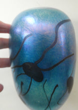 Load image into Gallery viewer, Early Ditchfield Lustre Lily-Pad Peacock Lustre Vase. Signed. Unique Collection
