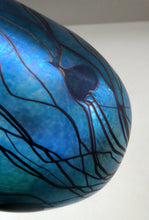 Load image into Gallery viewer, Early Ditchfield Lustre Lily-Pad Peacock Lustre Vase. Signed. Unique Collection
