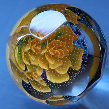 Load image into Gallery viewer, Scottish CAITHNESS GLASS Paperweight (2003) Entitled GLOBAL BEAUTY. Limited Edition of 500
