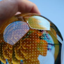 Load image into Gallery viewer, Scottish CAITHNESS GLASS Paperweight (2003) Entitled GLOBAL BEAUTY. Limited Edition of 500
