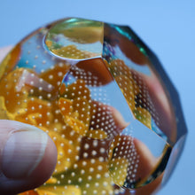 Load image into Gallery viewer, Scottish CAITHNESS GLASS Paperweight (2003) Entitled GLOBAL BEAUTY. Limited Edition of 500
